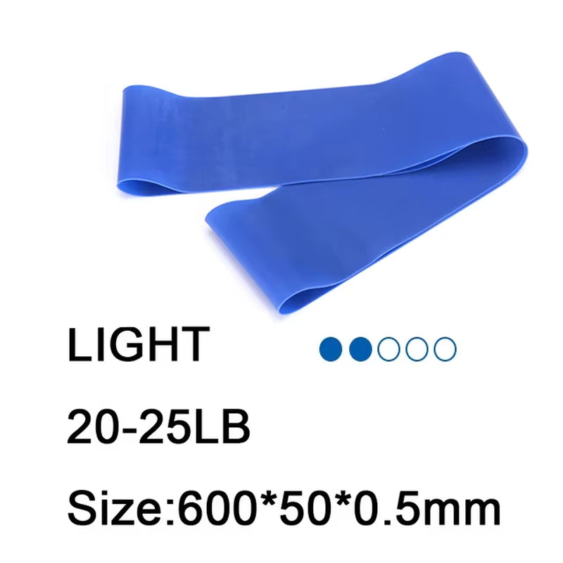 Training Fitness Rubber Resistance Bands Yoga Home Gym Elastic Gum Pilates Crossfit Workout Equipment Bodybuilding for Sports