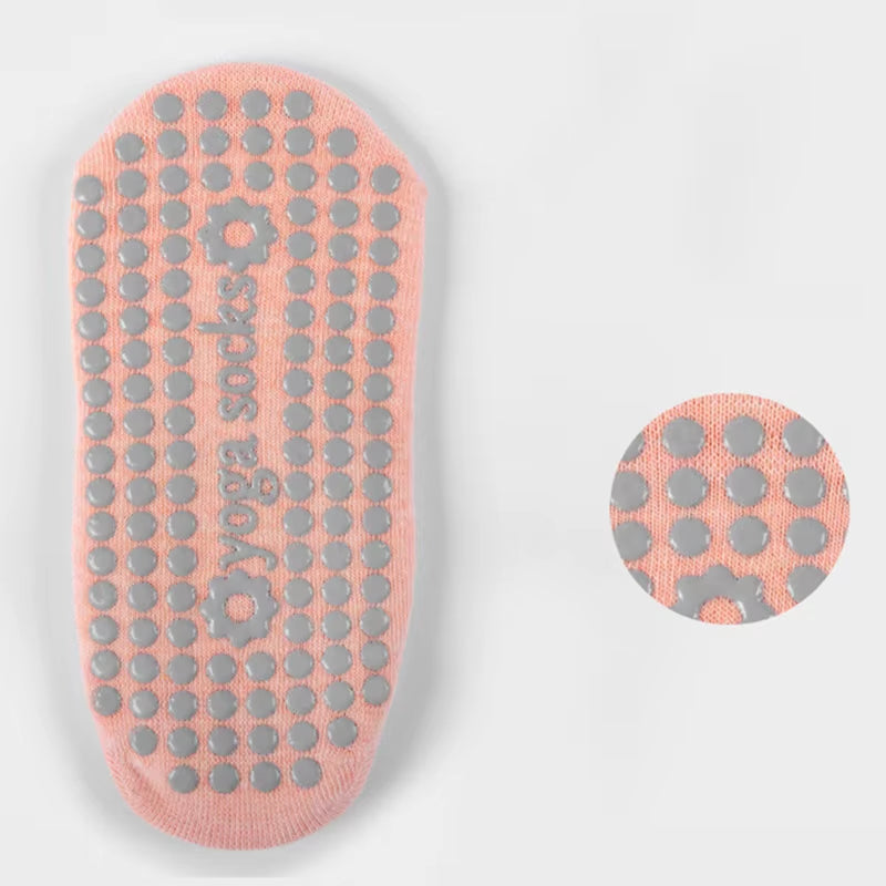 Sports Socks for Fitness Gym Women High Quality Pilates Socks Anti-Slip Breathable Backless Yoga Socks Ankle Ladies Ballet Dance