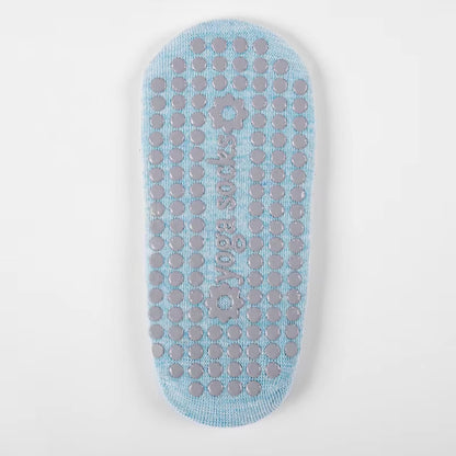 Sports Socks for Fitness Gym Women High Quality Pilates Socks Anti-Slip Breathable Backless Yoga Socks Ankle Ladies Ballet Dance